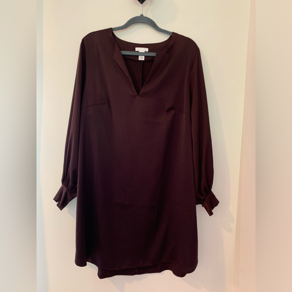 Deep wine tunic Large